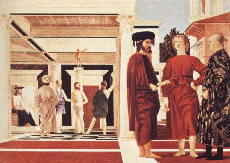 Piero della Francesca The Flagellation of Jesus France oil painting art